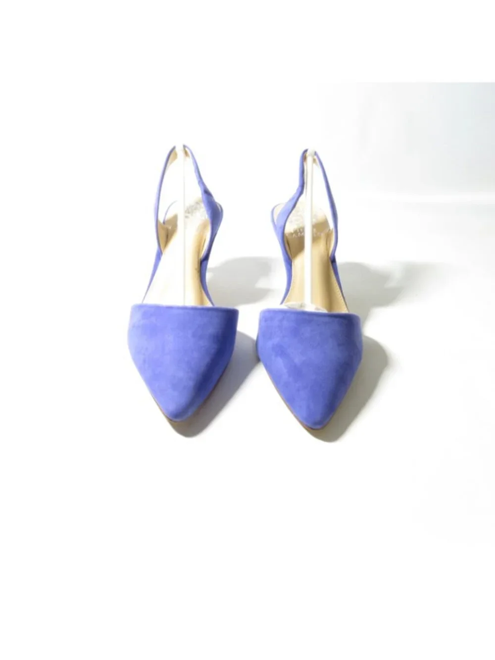 Vince Camuto Suede Slingback Pump ~ Kolissa ~ Pop Purple 6.5 M NIB